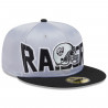 NEW ERA 59FIFTY RAIDERS SATIN HELMET CAP