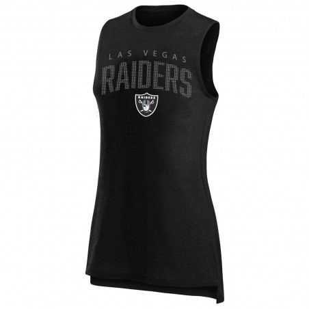 WOMENS RAIDERS PLUS RHINESTONE TANK