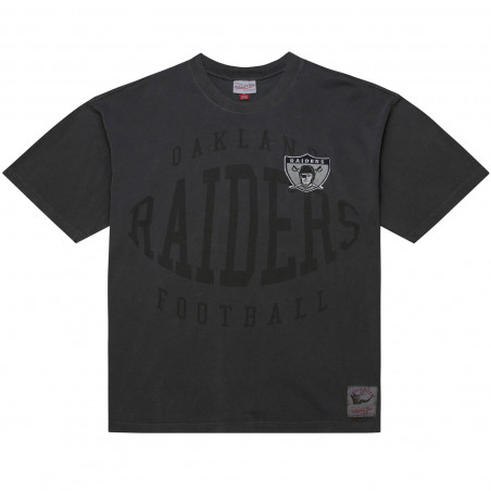 MITCHELL & NESS OAKLAND RAIDERS DOWNTOWN COLLECTION PREMIUM VINTAGE TEE