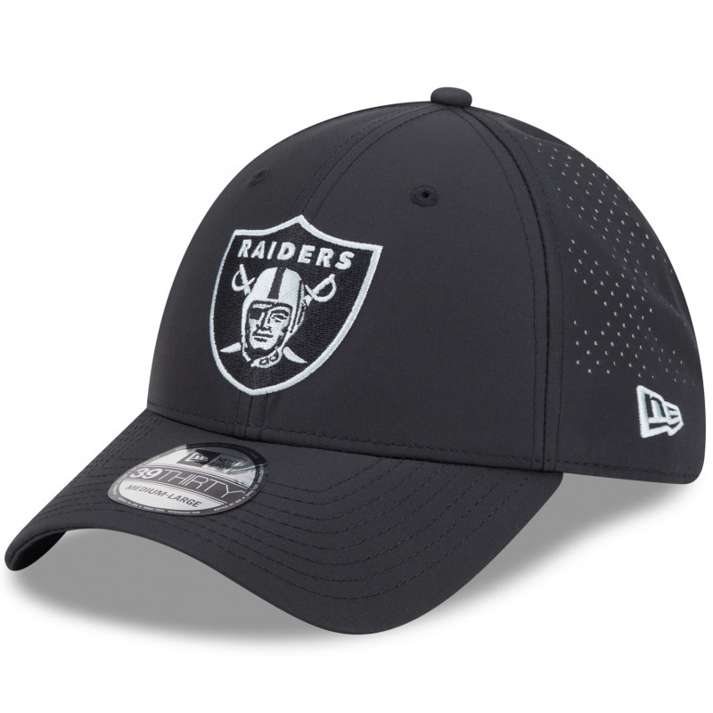 NEW ERA 39THIRTY RAIDERS SHIELD NIGHT CAP