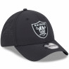 NEW ERA RAIDERS 39THIRTY SHIELD NIGHT CAP