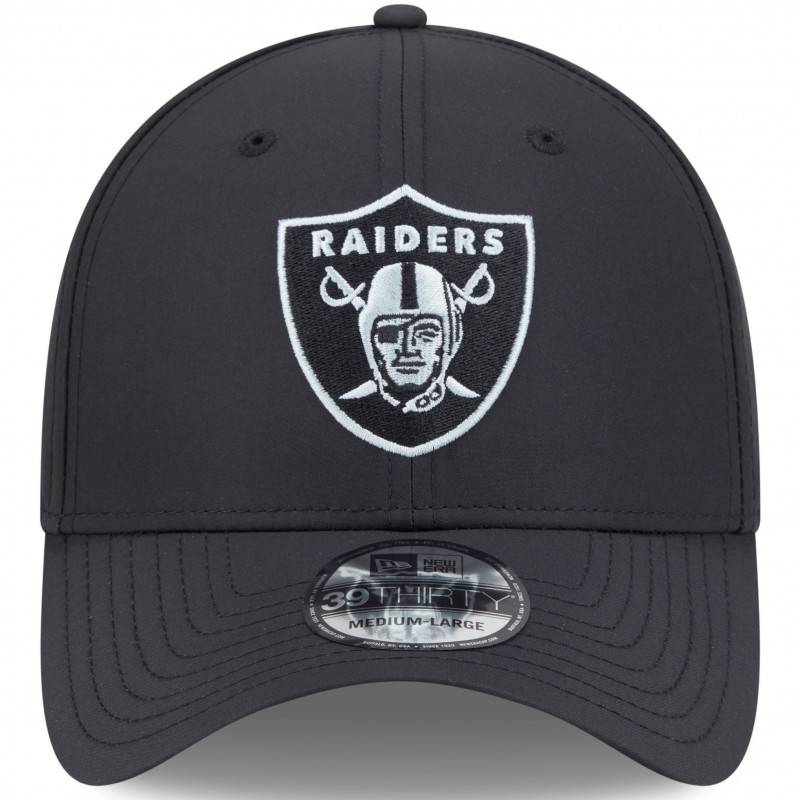 NEW ERA 39THIRTY RAIDERS SHIELD NIGHT CAP