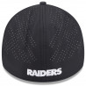NEW ERA 39THIRTY RAIDERS SHIELD NIGHT CAP