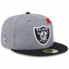 NEW ERA 59FIFTY RAIDERS AFC PIN CAP