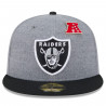 NEW ERA 59FIFTY RAIDERS AFC PIN CAP