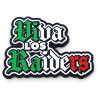 VIVA LOS RAIDERS DIE CUT MAGNET