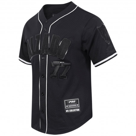 PRO STANDARD LYLE ALZADO BLACKOUT BASEBALL JERSEY