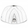NEW ERA 59FIFTY RAIDERS PINSTRIPE CAP