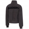 Icer Womens Raiders High Country Sherpa Quarter-Zip | Official Raiders Quarter-Zip Sale