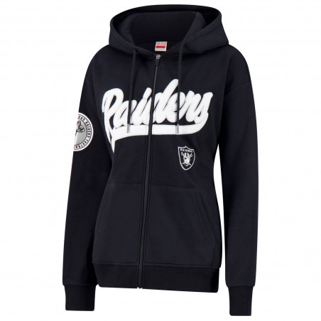 ICER WOMENS LAS VEGAS RAIDERS QUICK MOVES FULL-ZIP HOODIE