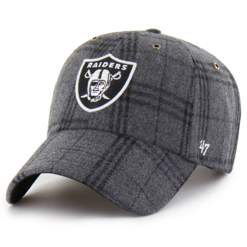 '47 RAIDERS WINDOWPANE PLAID CLEAN UP CAP