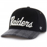 '47 RAIDERS WINDOWPANE PLAID SCRIPT HITCH CAP