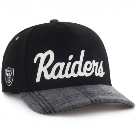 '47 RAIDERS WINDOWPANE PLAID SCRIPT HITCH CAP