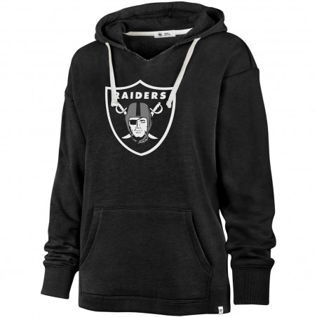 '47 WOMENS RAIDERS SHIELD LOGO KENNEDY HOODIE
