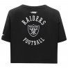 PRO STANDARD WOMENS RAIDERS CREST EMBLEM BOYFRIEND TEE