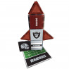 LAS VEGAS RAIDERS 17 PIECE FAN TILES SET