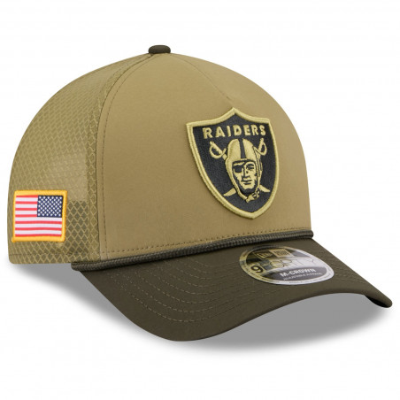 NEW ERA YOUTH RAIDERS 9FORTY 2025 SALUTE TO SERVICE CAP