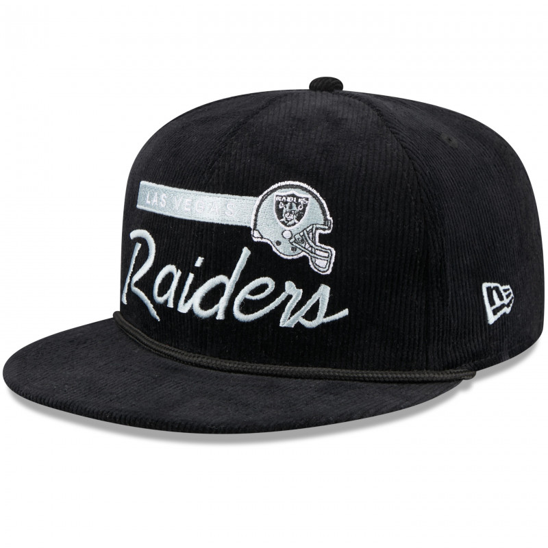 NEW ERA 9FIFTY RAIDERS CORDUROY ROPE CAP