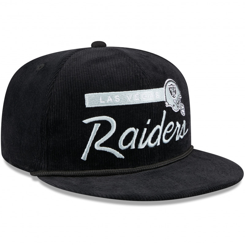 NEW ERA 9FIFTY RAIDERS CORDUROY ROPE CAP
