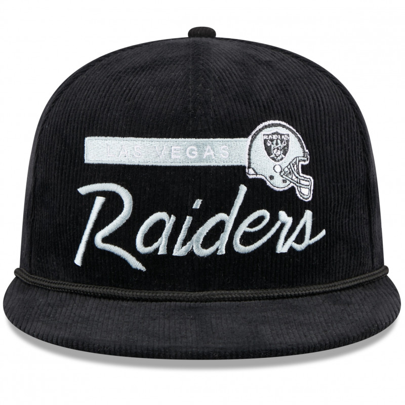 NEW ERA 9FIFTY RAIDERS CORDUROY ROPE CAP
