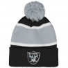 GIRLS YOUTH RAIDERS LETS PLAY POM KNIT CAP