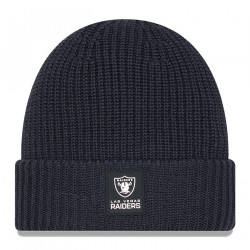 NEW ERA RAIDERS OFFICIAL 2025 SIDELINE TECH KNIT CAP