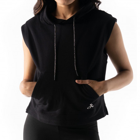 WOMENS RAIDERETTES SLEEVELESS HOODIE