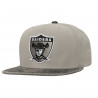 MITCHELL & NESS RAIDERS DENIM PATCHWORK CAP