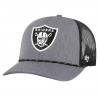 '47 RAIDERS CARBON ROPE TRUCKER CAP