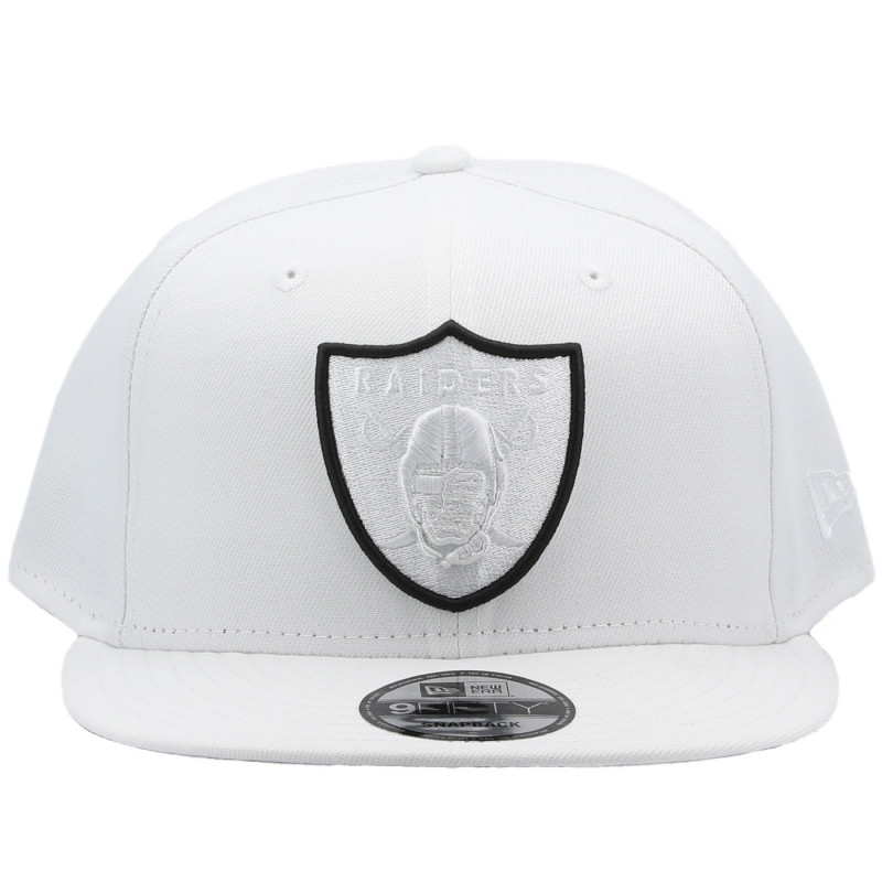 NEW ERA 9FIFTY RAIDERS WHITE ELEMENTAL CAP