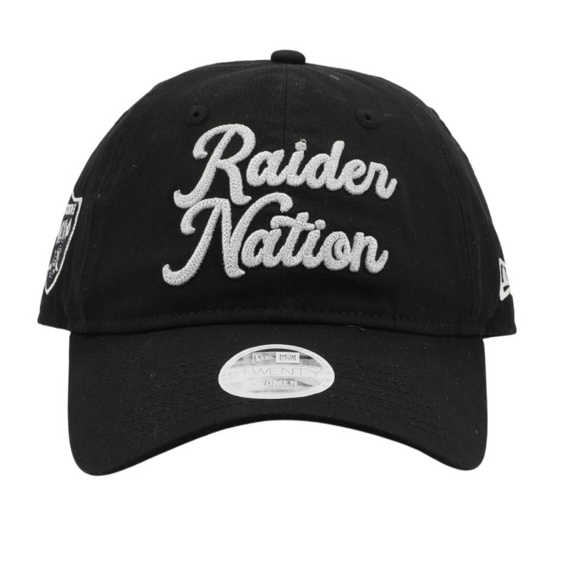 NEW ERA WOMENS RAIDER NATION 9TWENTY CHAINSTITCH CAP