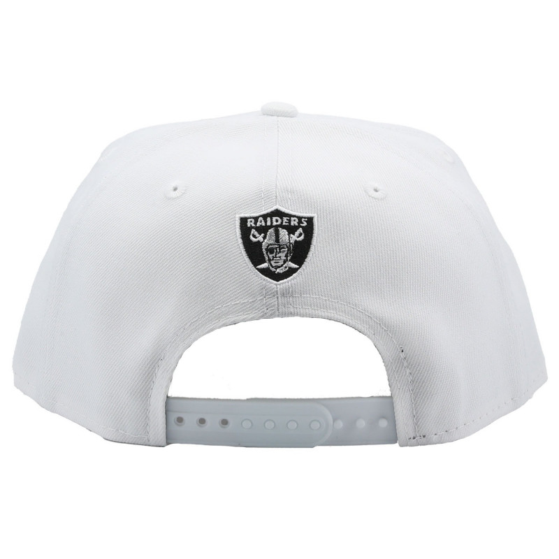 NEW ERA 9FIFTY RAIDERS WHITE ELEMENTAL CAP