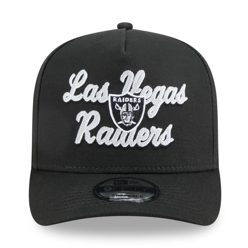 NEW ERA 9FIFTY LAS VEGAS RAIDERS CHAINSTITCH A FRAME CAP