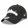 NEW ERA GIRLS YOUTH RAIDERS 9TWENTY BLACK CHEER CAP
