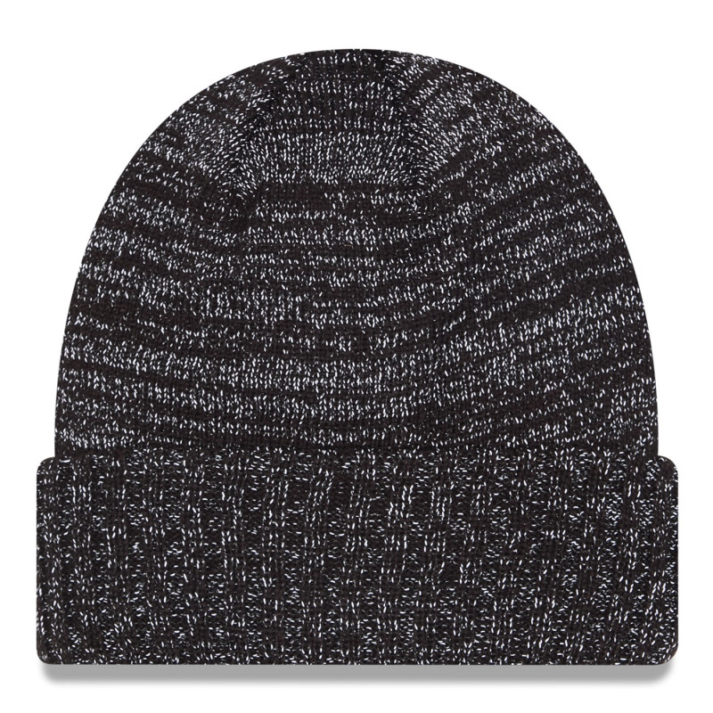 NEW ERA RAIDERS BLACK SHIELD REFLECTIVE KNIT CAP