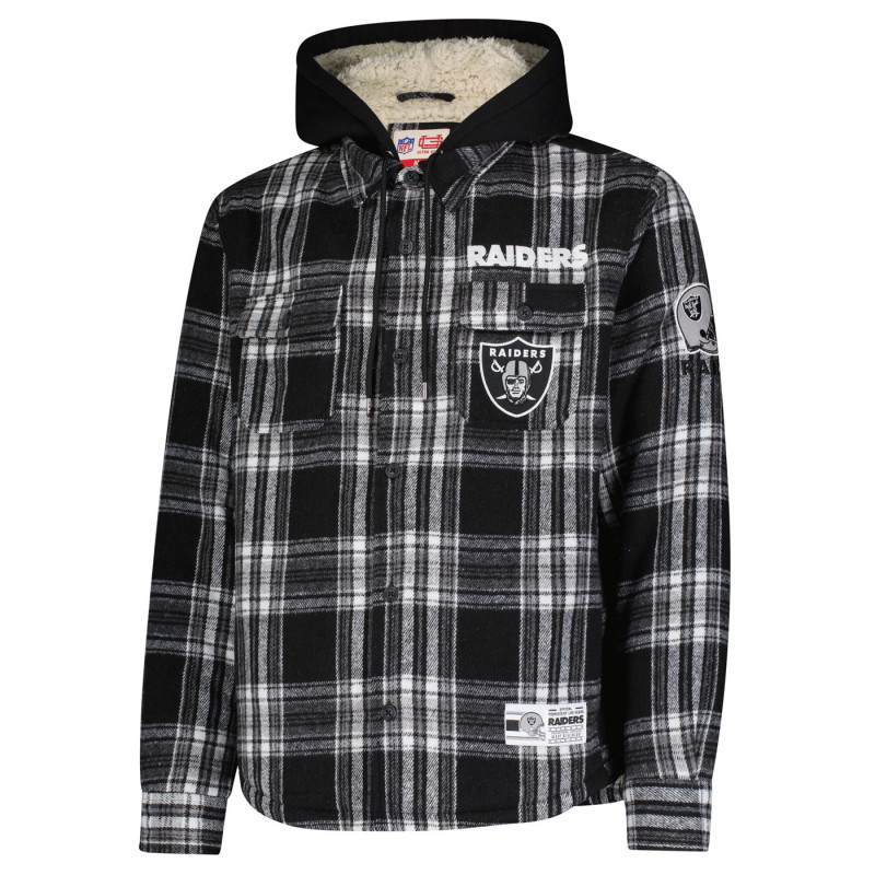 ICER FIRED UP FLANNEL HOODED JACKET