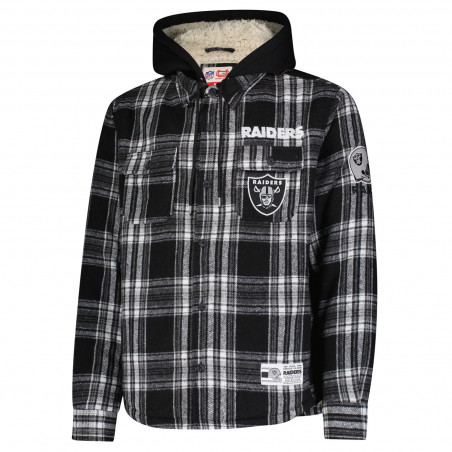 ICER FIRED UP FLANNEL HOODED JACKET