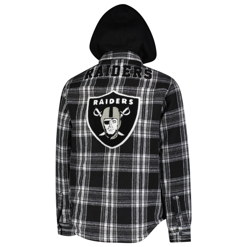 ICER FIRED UP FLANNEL HOODED JACKET