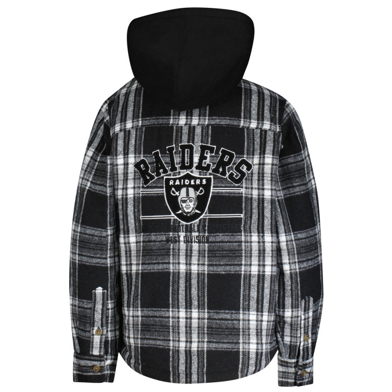 ICER YOUTH RAIDERS RING GENERAL FLANNEL HOODED JACKET