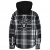 ICER YOUTH RAIDERS RING GENERAL FLANNEL HOODED JACKET