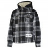 ICER YOUTH RING GENERAL FLANNEL HOODED JACKET