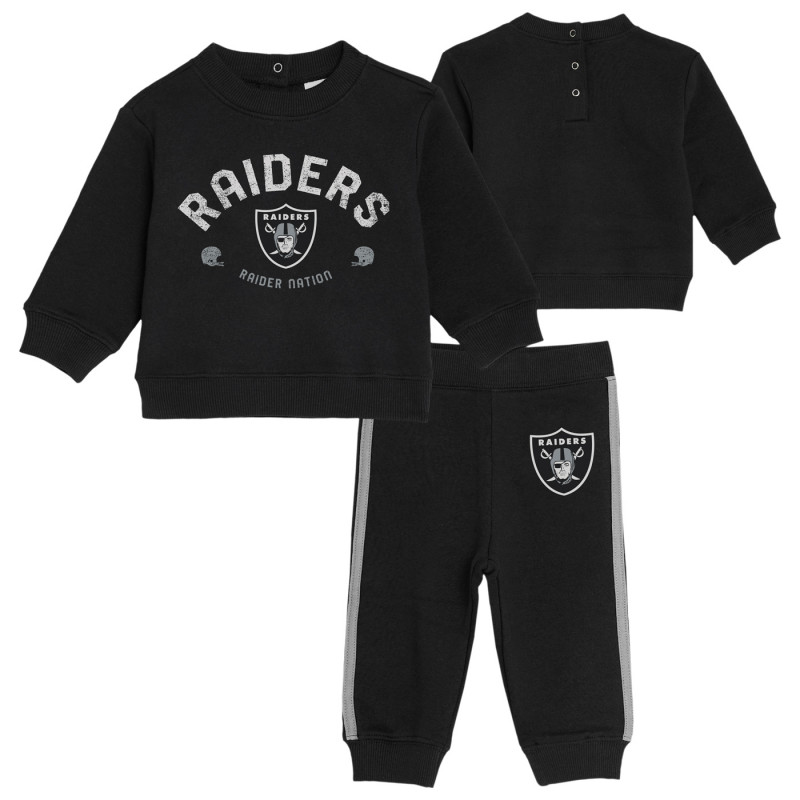 WEAR BY ERIN ANDREWS INFANT RAIDERS 2 PIECE FLEECE SET