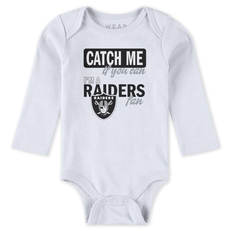 WEAR BY ERIN ANDREWS INFANT RAIDERS 3 PIECE TURN ME AROUND SET