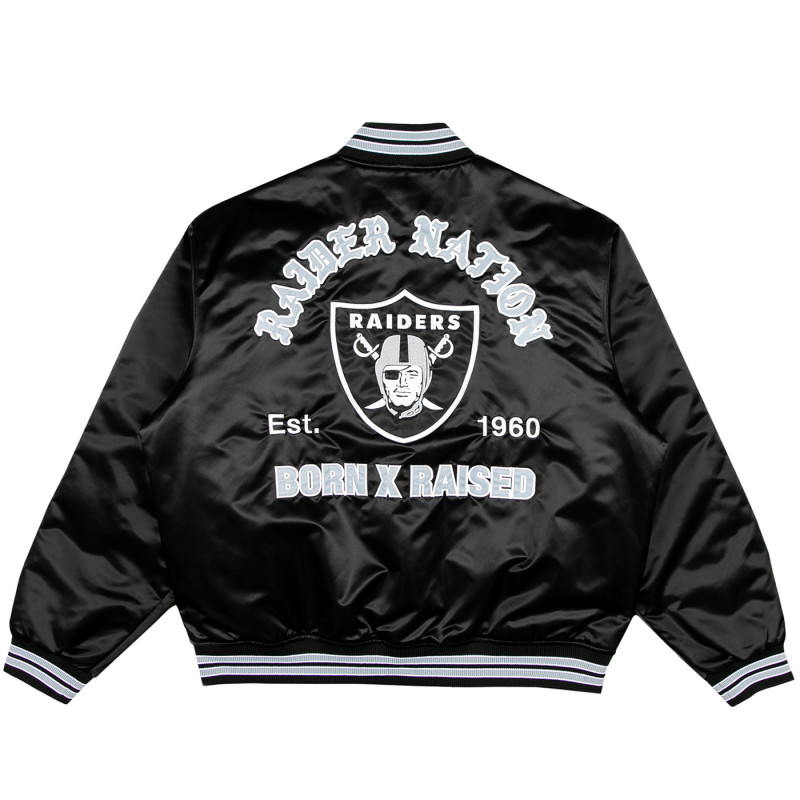 BORN X RAISED RAIDERS STADIUM JACKET