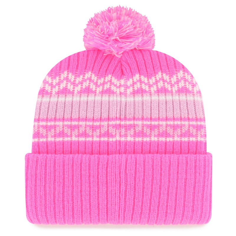 '47 GIRLS POLAR VORTEX PINK CUFF KNIT CAP
