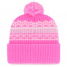 '47 GIRLS POLAR VORTEX PINK CUFF KNIT CAP