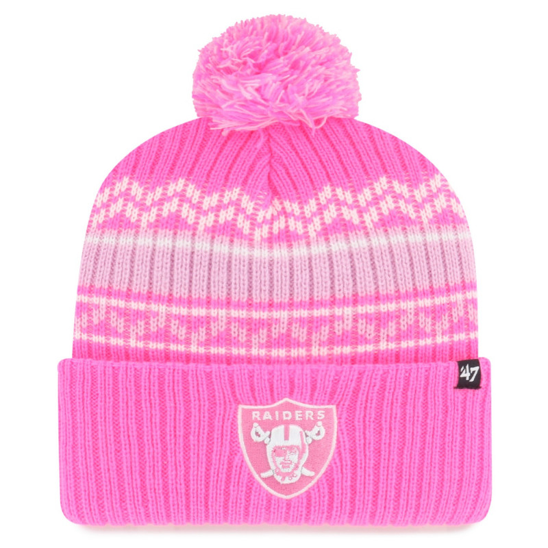 '47 GIRLS POLAR VORTEX PINK CUFF KNIT CAP