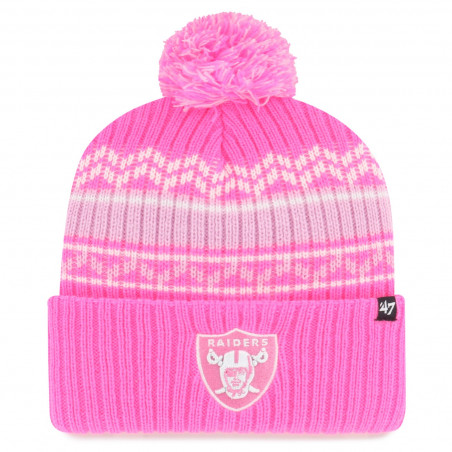 '47 GIRLS POLAR VORTEX PINK CUFF KNIT CAP