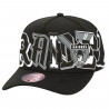 MITCHELL & NESS RAIDERS HYPER TYPE PRO CROWN CAP