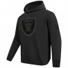 PRO STANDARD RAIDERS BLACKOUT DROP SHOULDER HOODIE